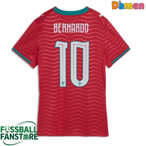 Portugal Bernardo Silva #10 Replik Heimtrikot Damen WM 2026 Kurzarm